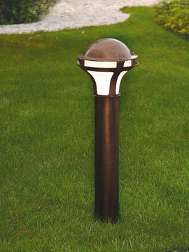 LOGGIA - Metal bollard light by Aldo Bernardi - view 3